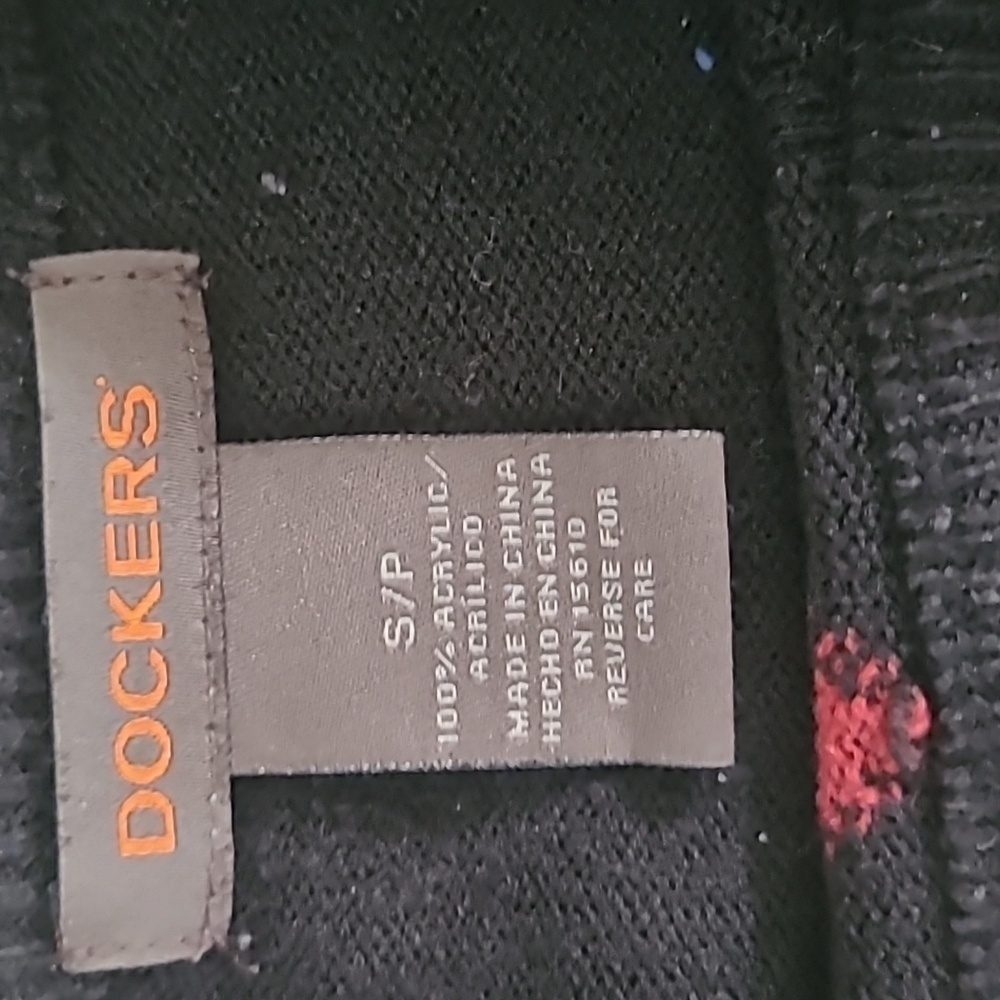 Dockers men's argyle diamond print crewneck sweater - Picture 2 of 3